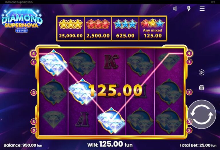 Screenshot 2 van Diamond Supernova 5